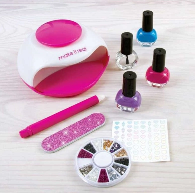 Make It Real glinsterende nagelstudio