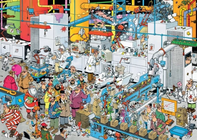 Jumbo puzzel snoepfabriek 500 stukjes