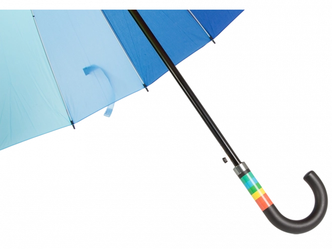 Grote regenboogparaplu automatisch