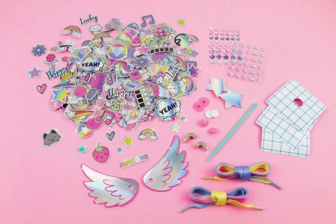Decoratieve schoenstickers