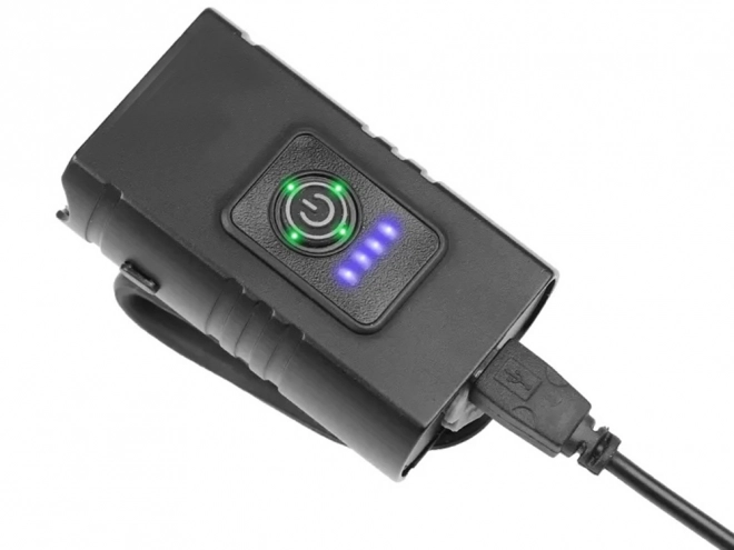Set van LED-fietslampen met USB-opladen