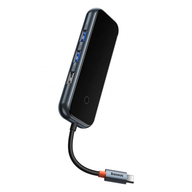Baseus AcmeJoy 5v1 USB-C Hub met 2x USB 3.0, USB 2.0, USB-C PD en RJ45
