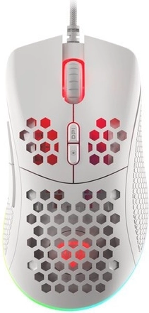 Gamingmuis Krypton 555 8000DPI RGB wit