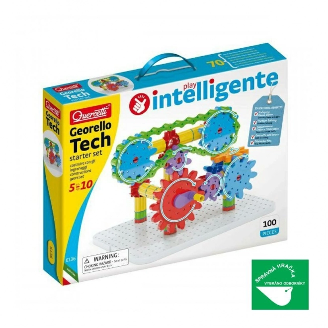 Bouwdoos tandwielen Quercetti Georello Tech