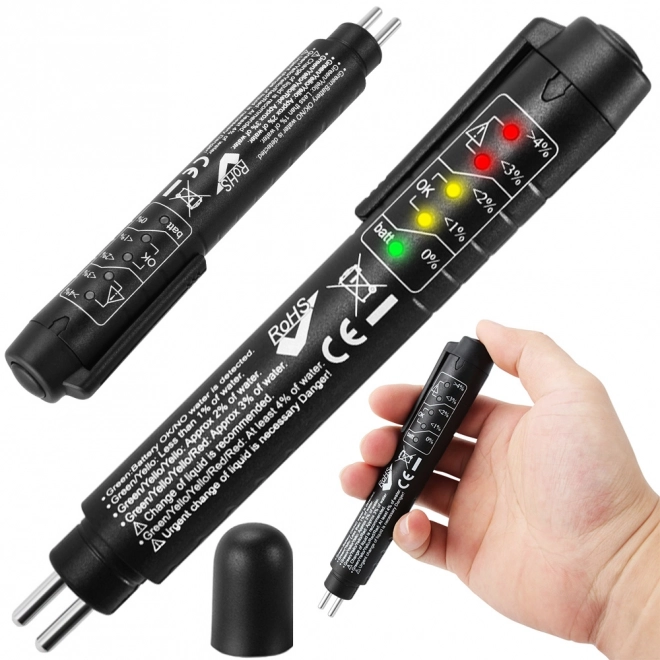 Tester van remvloeistof met LED-meter