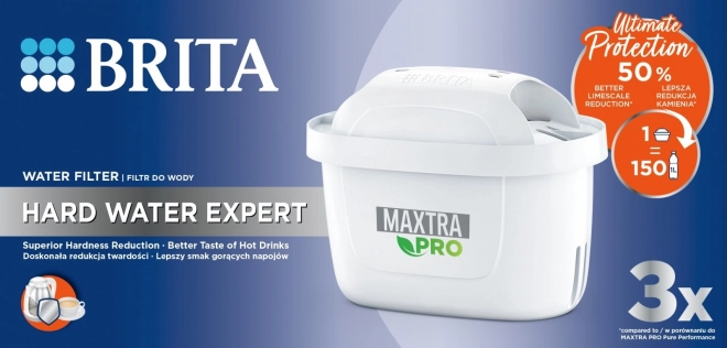 Maxtra PRO Hard Water Expert vervangende cassette 3 stuks.