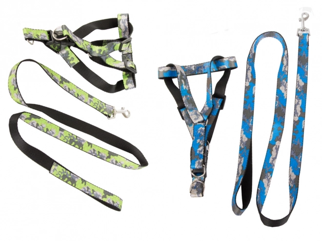 Harnas met comfortabele riem voor honden en katten