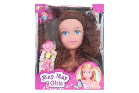 Kapsalon Hoofd voor Kinderen Brunette