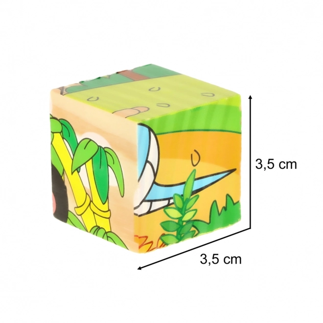 Houten Puzzel Safari 3D