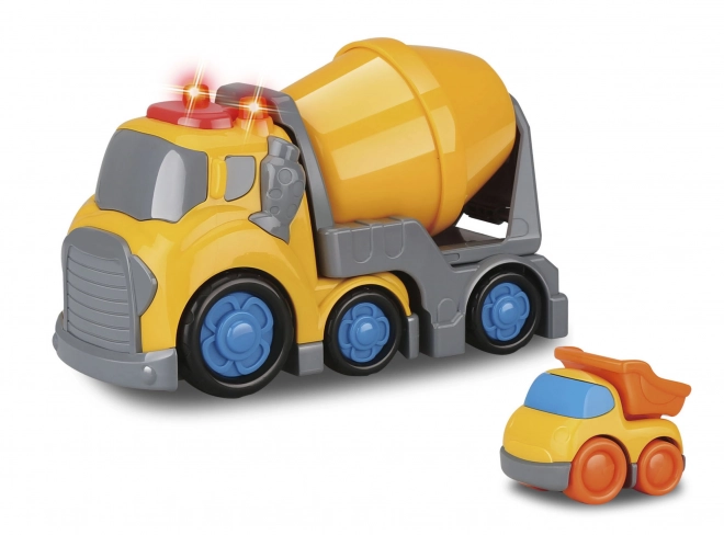 Kiddy Auto mixer met effecten 19,5 cm kiepwagen 6,5 cm