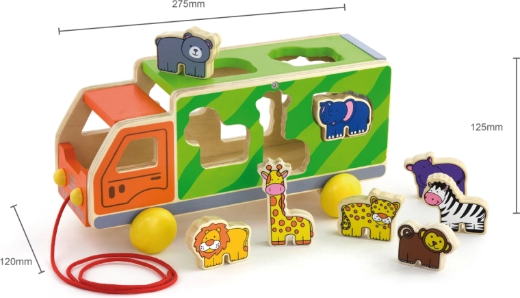 Trekfiguur en vormenstoof 2-in-1