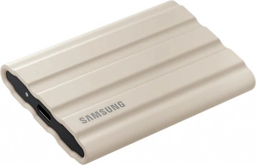 Samsung draagbare SSD T7 Shield 2 TB USB 3.2, beige