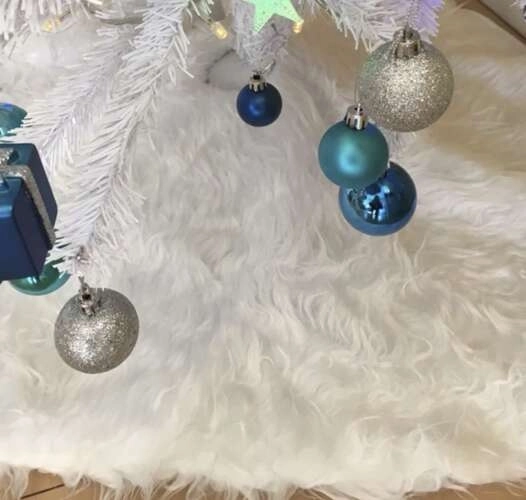 Tafelkleed onder kerstboom - tapijt 78cm Ruhhy 22225