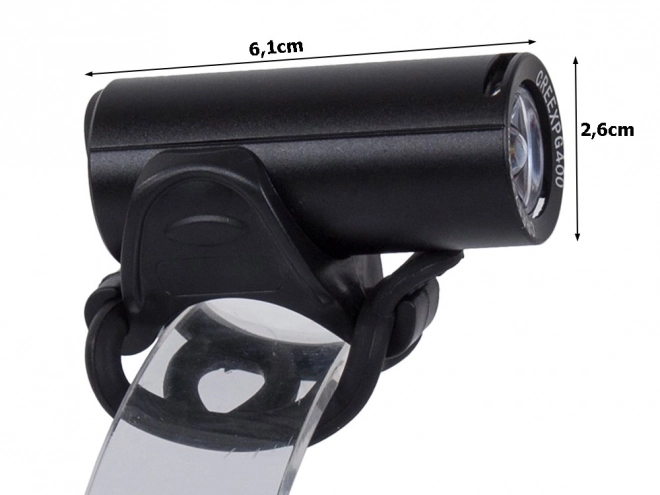 Voorlicht voor fiets USB met LED Cree