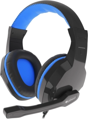 Gamingheadset GENESIS Argon 100 met microfoon, zwart‑blauw