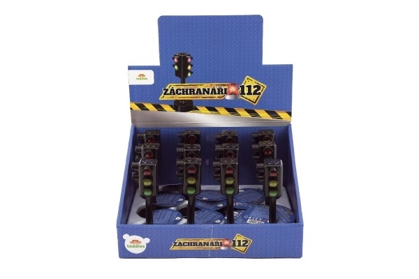 Functionele verkeerslicht met licht- en geluidseffecten - 12 cm