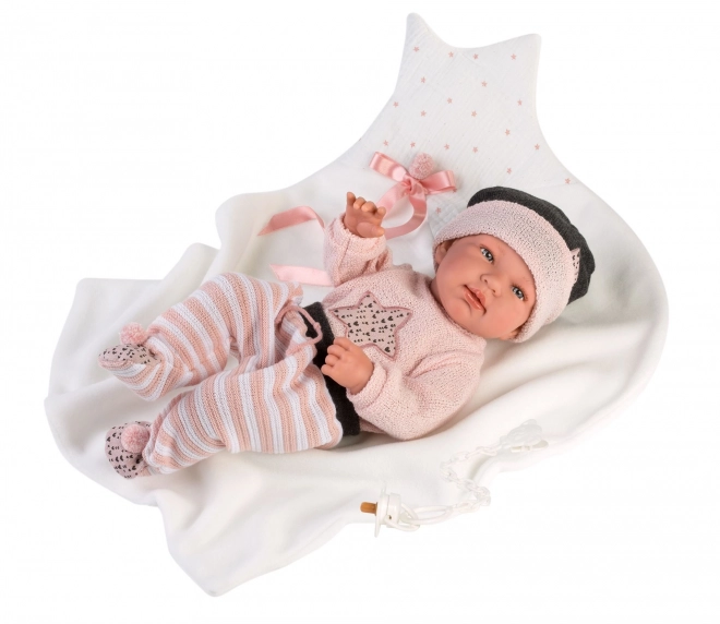 Llorens M843-26 kleertjes voor babypop pasgeboren maat 43-44 cm