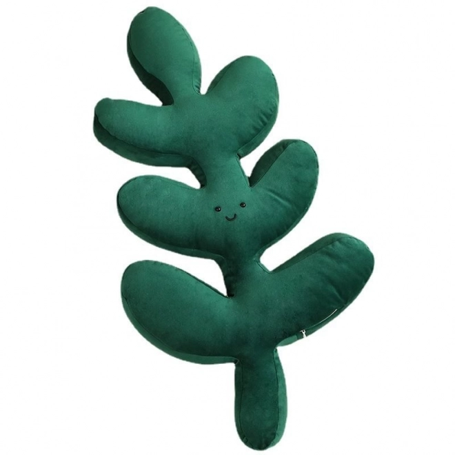 Decoratief pluche kussen in de vorm van een blad – type 1