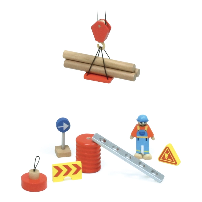 Rijke accessoires voor speelplezier op de bouwplaats