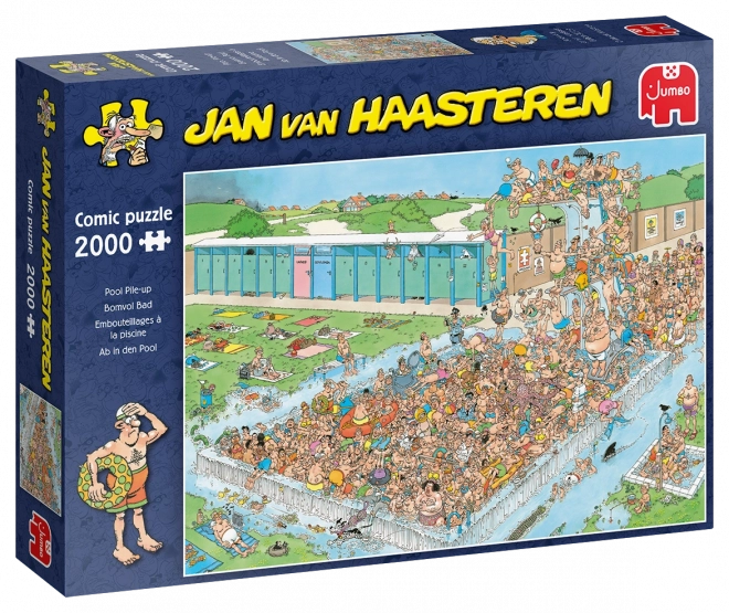 Jumbo puzzel – plezier in het zwembad 2000 stukjes
