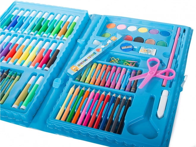 Kunstenaarsset voor schilderen in een koffer 86 stuks