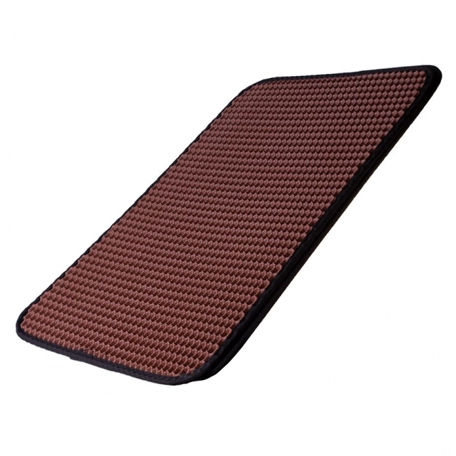 Kattenlittermat voor vuilnisbak - bruin