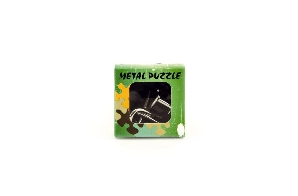 Puzzel metaal mix soorten in doosje 5x5cm