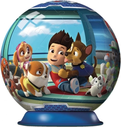 Ravensburger 3D puzzelbal Paw Patrol 72 stukjes