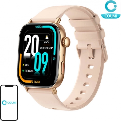 Slimme horloge Colmi C8 Max goud