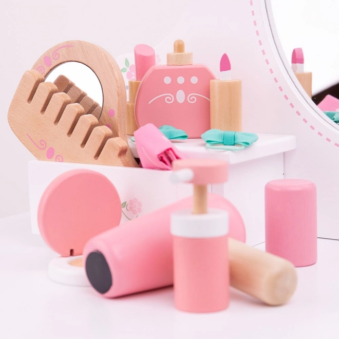 Bigjigs Toys houten cosmeticaset in koffer (11-delig)