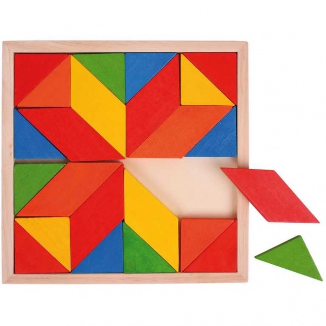 Bigjigs Toys Houten Mozaïek Kleurrijk