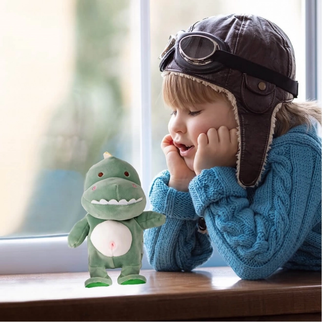 Interactieve dinosaurus Max groen