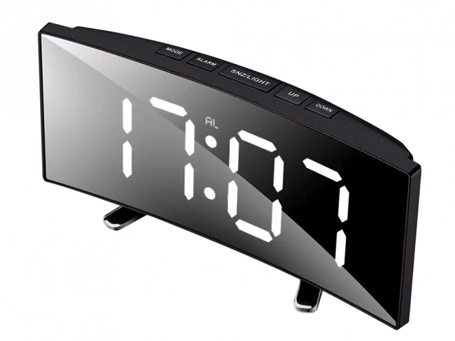 Elegante digitale wekker met thermometer en LED-display