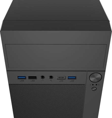 Snel USB‑C en rijk uitgerust frontpaneel