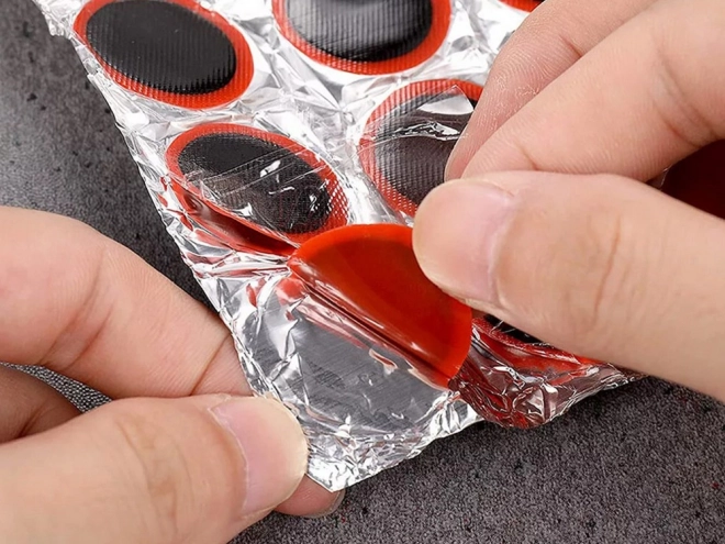 Fietsenreparatieset met lijm voor banden