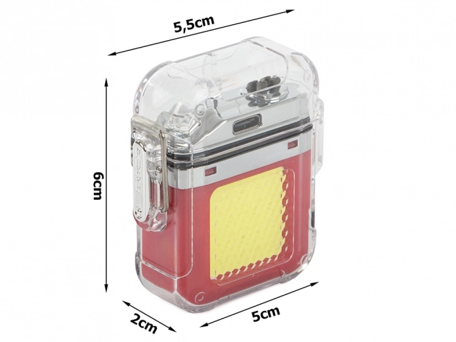 Plasma-aansteker met LED-lamp