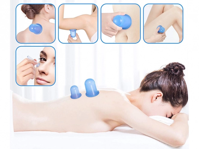 Siliconen massage set van Chinese bubbels