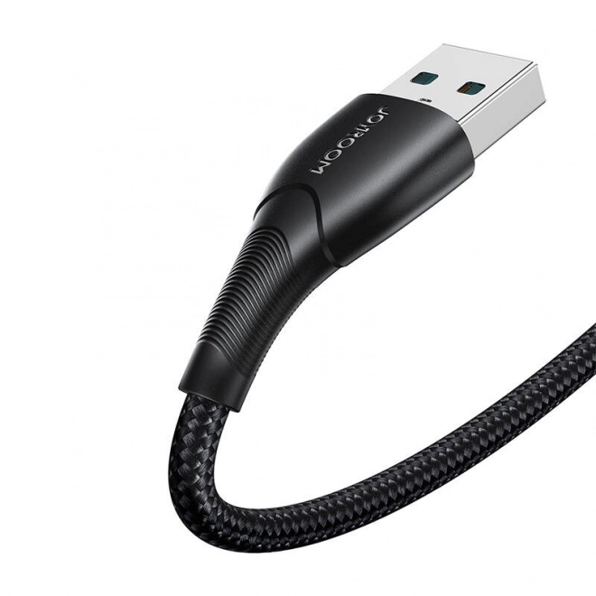 Kabel Joyroom SA32-AC3 Starry USB naar USB-C, 3A, 1m, zwart
