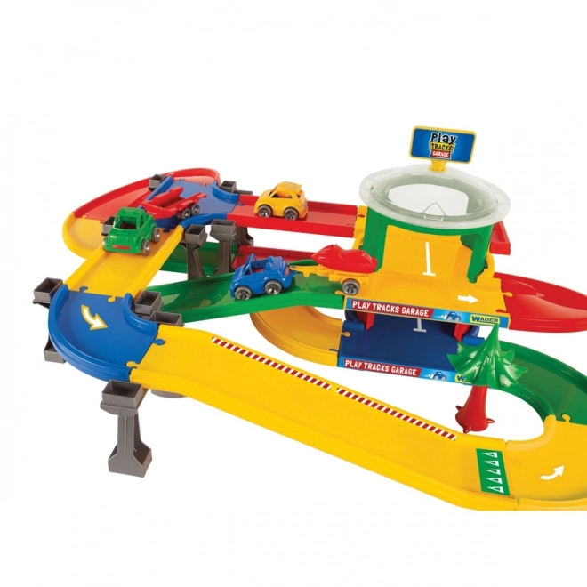 Garage met mega baan
