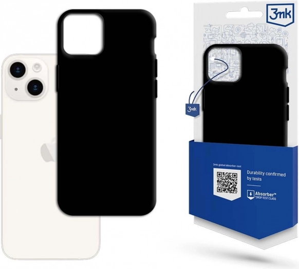 Matt Case voor iPhone 15 Plus 6,7 inch zwart