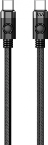 Orico USB‑C naar USB‑C oplaadkabel 60 W, zwart