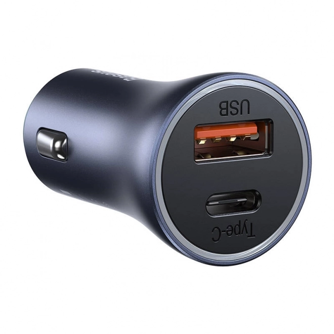 Autolader Baseus met USB en USB-C, 40W