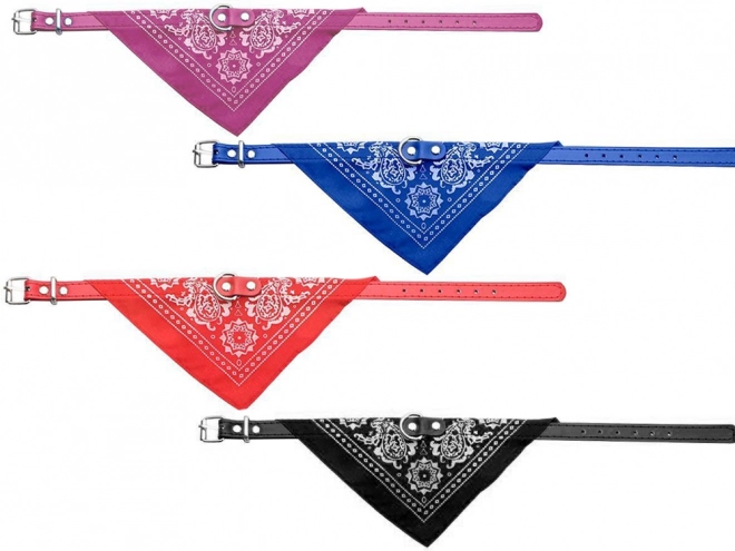 Stijlvolle halsband voor honden en katten met sjaal