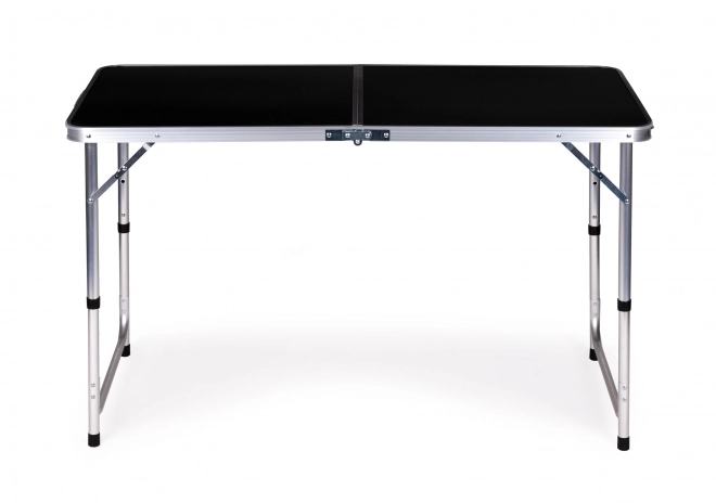 Campingtafel inklapbare kampeertafel zwart blad 120 x 60 cm