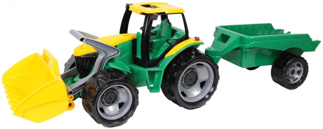 Tractor met laadschop en aanhanger 90 cm