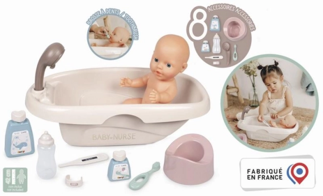 Babybadje met accessoires Smoby Baby