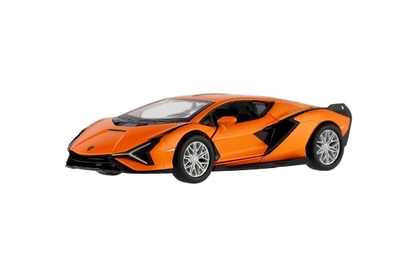 Modelautootje Lamborghini Sián FKP 37 terugtrekmechanisme