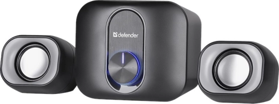 computerluidsprekers 2.1 met LED-verlichting en USB-voeding