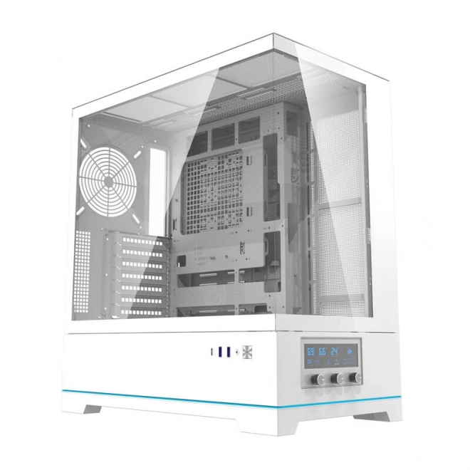 Computerbehuizing Darkflash DY451 wit