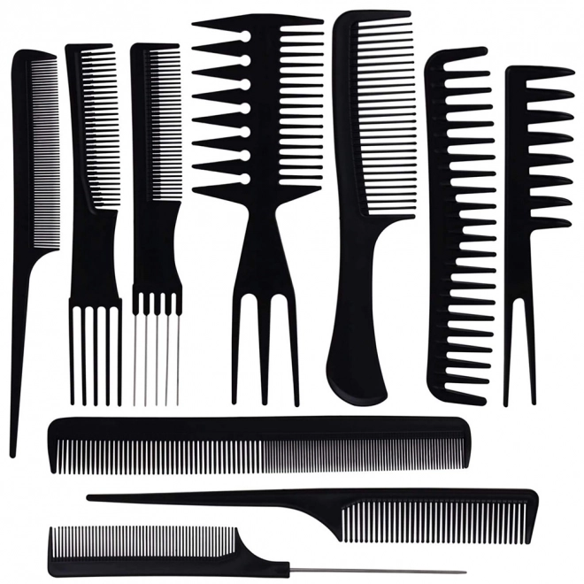 Set kapperskammen met etui